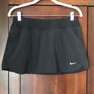 Nike Black Running/Tennis Skirt, Medium